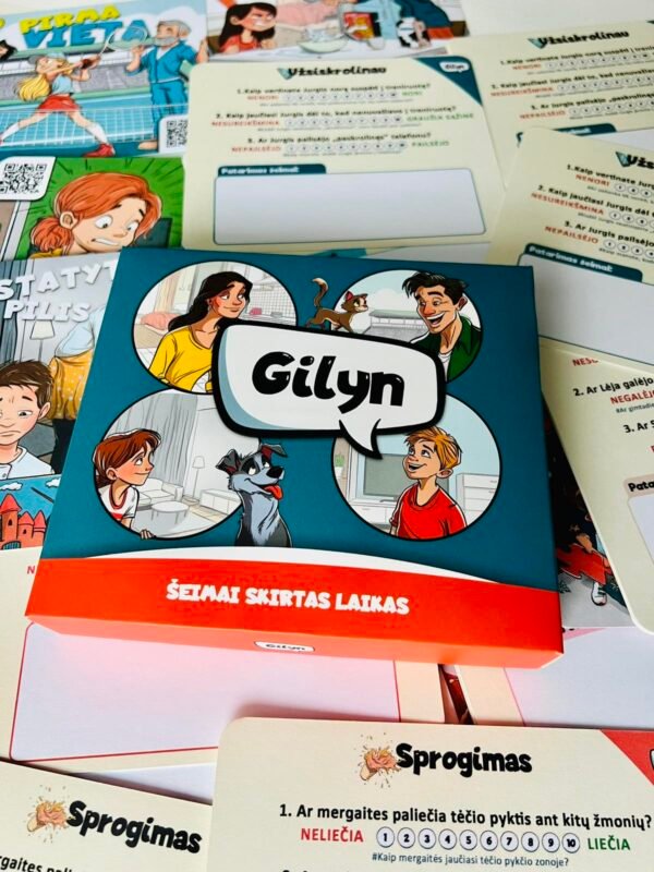 Stalo žaidimas "Gilyn"